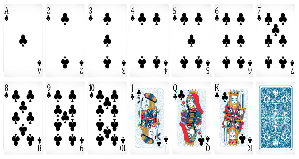 set di carte Fiori