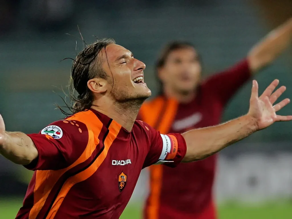 Francesco Totti la leggenda del calcio italiano
