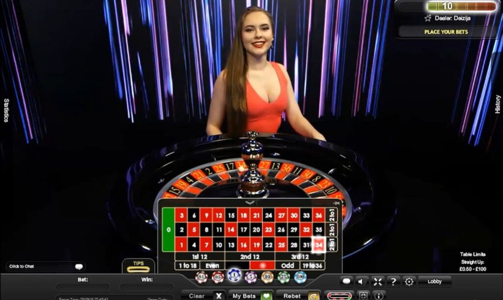 prestige roulette live playtech