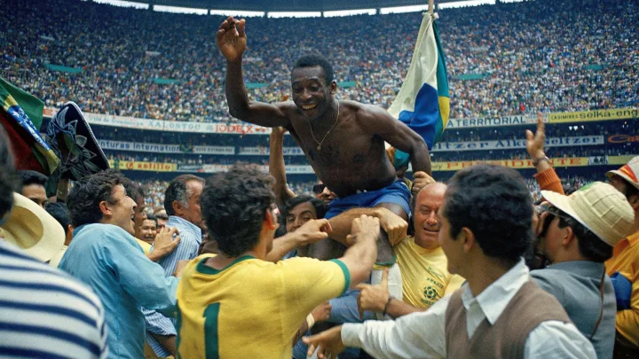 Pele leggenda del calcio