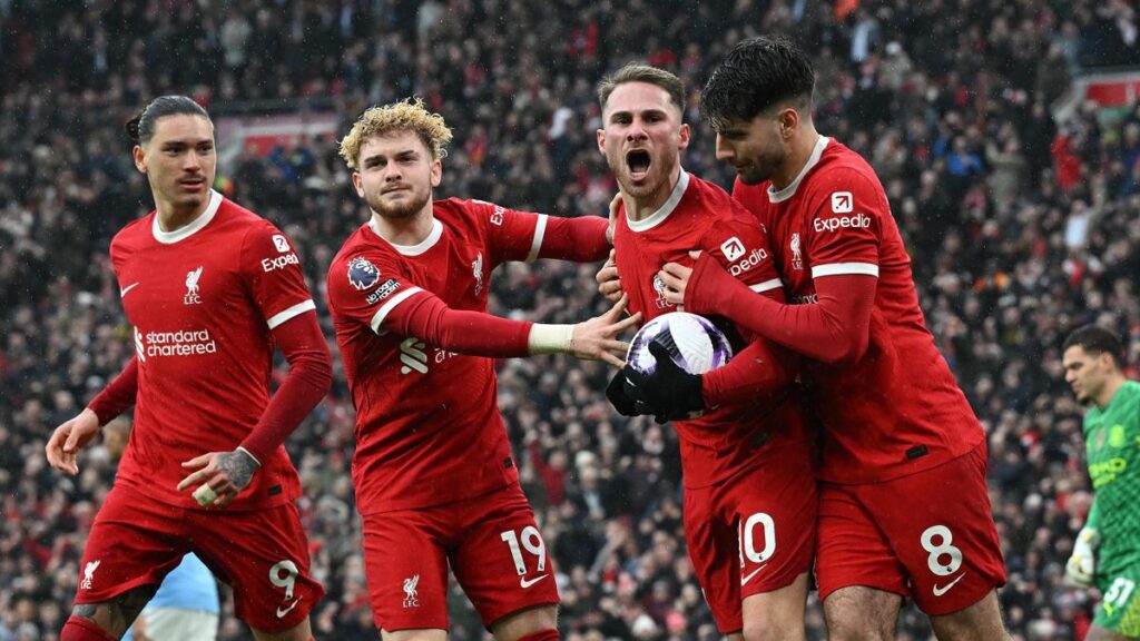 Liverpool 1-1 Manchester City 2024