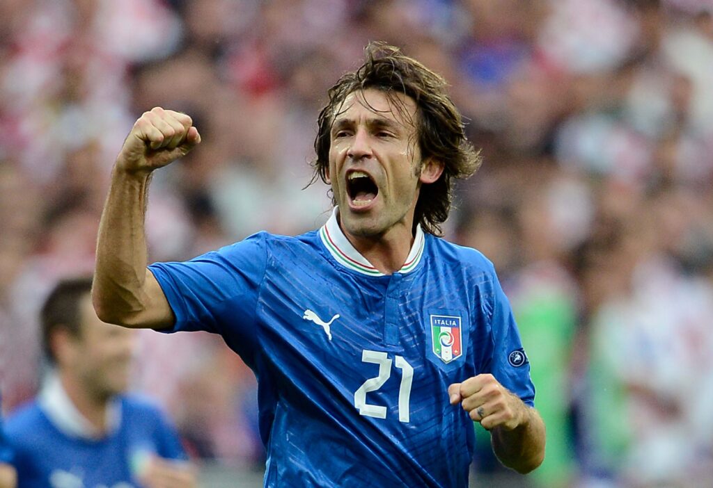 Andrea Pirlo Italy v Croatia - Group C: UEFA EURO 2012
