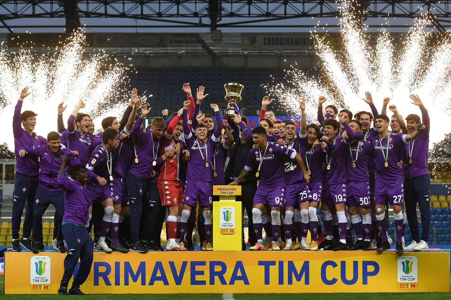 Fiorentina Primavera win the Coppa Italia for the second year in a row 2020-21
